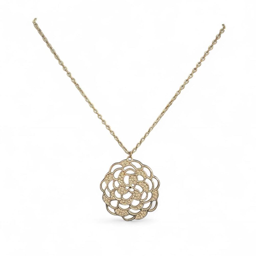 Women's Gold Necklace with Pendant